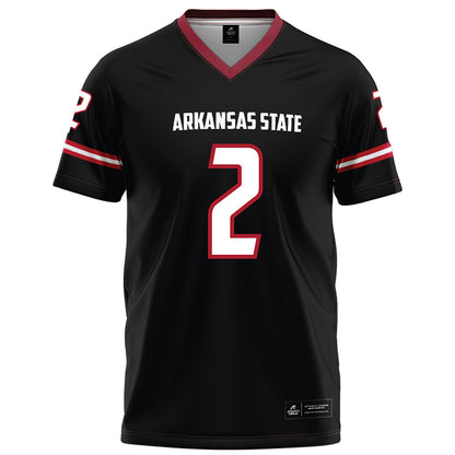 Arkansas State - NCAA Football : Christopher Pearson - Black Football Jersey