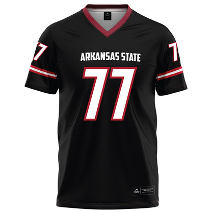 Arkansas State - NCAA Football : Makilan Thomas - Black Football Jersey