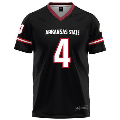 Arkansas State - NCAA Football : Bryan Whitehead II - Black Football Jersey-0