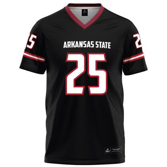 Arkansas State - NCAA Football : Clayton Amaya - Black Football Jersey-0