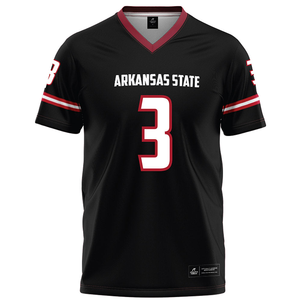 Arkansas State - NCAA Football : Hunter Summers - Black Football Jersey