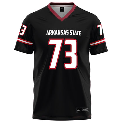 Arkansas State - NCAA Football : Kobe Williams - Black Football Jersey-0