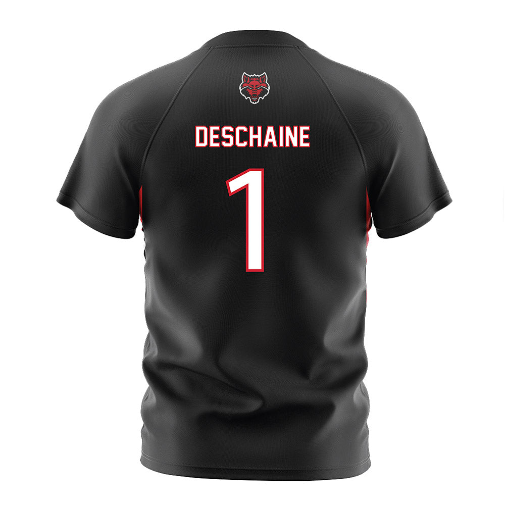 Arkansas State - NCAA Women's Soccer : Damaris Deschaine - Black Soccer Jersey