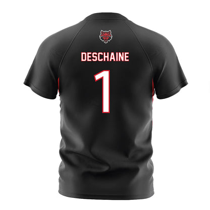 Arkansas State - NCAA Women's Soccer : Damaris Deschaine - Black Soccer Jersey