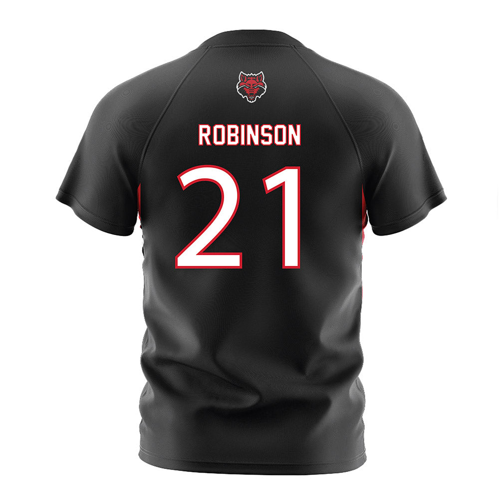 Arkansas State - NCAA Women's Soccer : McKenzie Robinson - Black Soccer Jersey