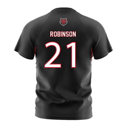 Arkansas State - NCAA Women's Soccer : McKenzie Robinson - Black Soccer Jersey