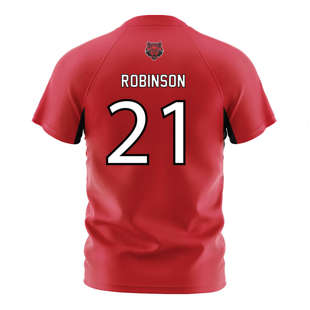 Arkansas State - NCAA Women's Soccer : McKenzie Robinson - Red Soccer Jersey