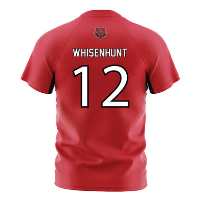 Arkansas State - NCAA Women's Soccer : Riley Whisenhunt - Red Soccer Jersey