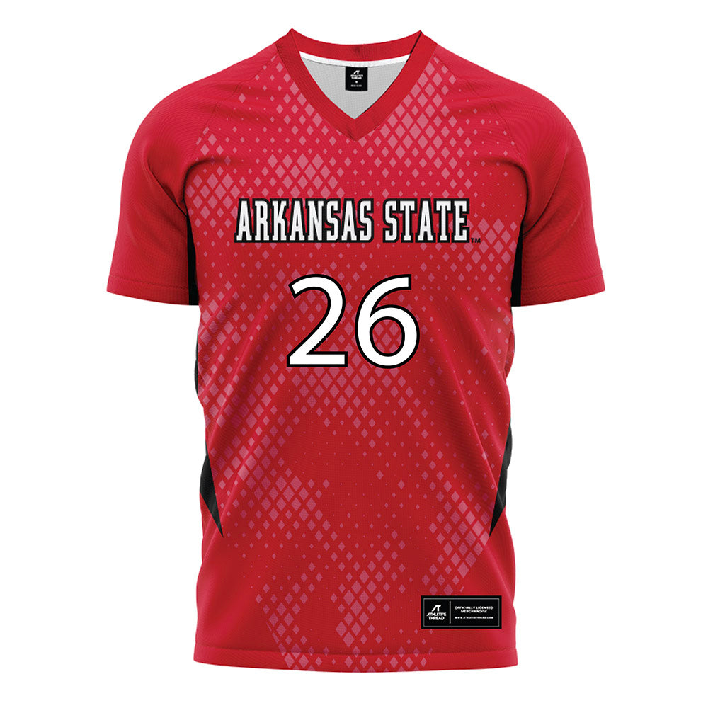 Arkansas State - NCAA Women's Soccer : Rylee Bernard - Red Soccer Jersey