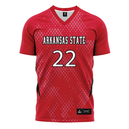 Arkansas State - NCAA Women's Soccer : Aliyah Williamson - Red Soccer Jersey