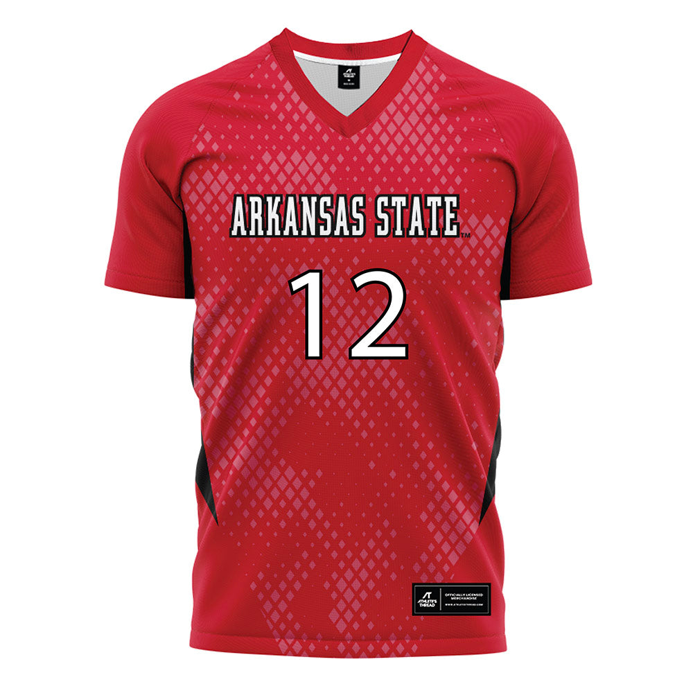 Arkansas State - NCAA Women's Soccer : Riley Whisenhunt - Red Soccer Jersey