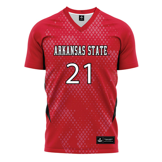 Arkansas State - NCAA Women's Soccer : McKenzie Robinson - Red Soccer Jersey