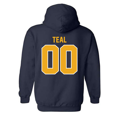 UTC - NCAA Football : Hunter Teal - Classic Shersey Hooded Sweatshirt-1