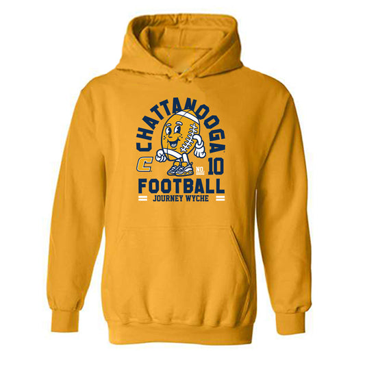 UTC - NCAA Football : Journey Wyche - Fashion Shersey Hooded Sweatshirt-0