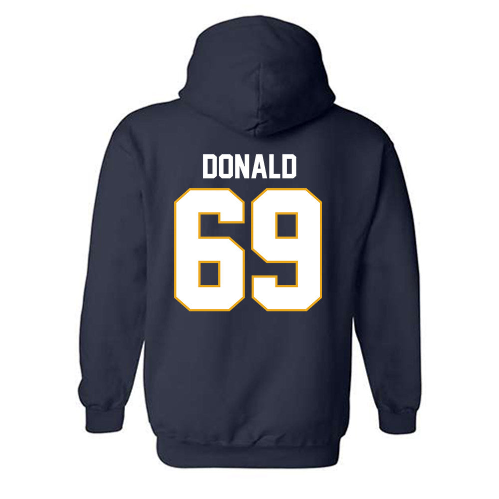 UTC - NCAA Football : Aidan Donald - Replica Shersey Hooded Sweatshirt