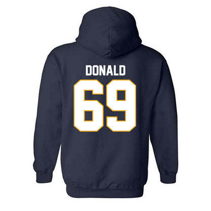 UTC - NCAA Football : Aidan Donald - Replica Shersey Hooded Sweatshirt