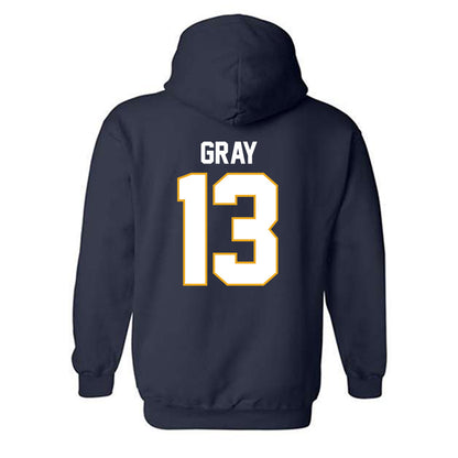 UTC - NCAA Football : Hudson Gray - Replica Shersey Hooded Sweatshirt