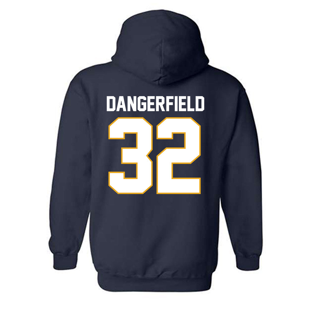 UTC - NCAA Football : Trevon Dangerfield - Replica Shersey Hooded Sweatshirt-1