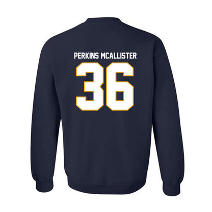 UTC - NCAA Football : D'Arco Perkins McAllister - Replica Shersey Crewneck Sweatshirt-1