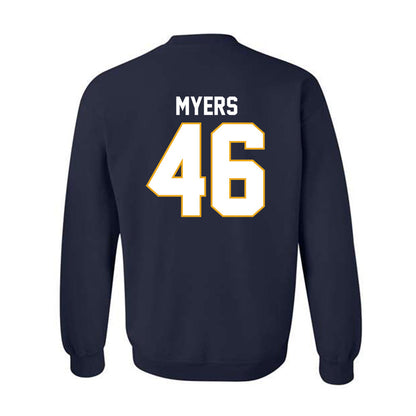 UTC - NCAA Football : Ethan Myers - Replica Shersey Crewneck Sweatshirt-1