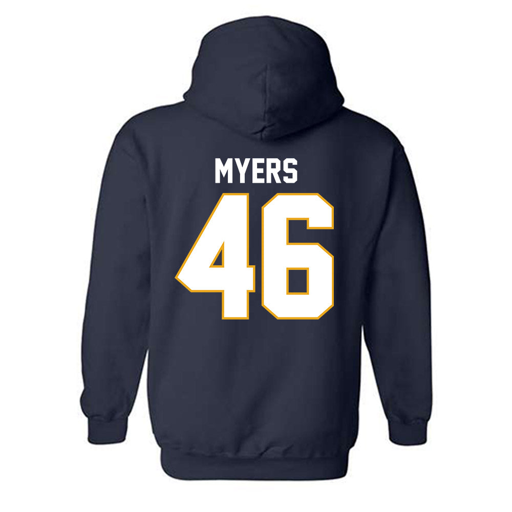 UTC - NCAA Football : Ethan Myers - Replica Shersey Hooded Sweatshirt-1