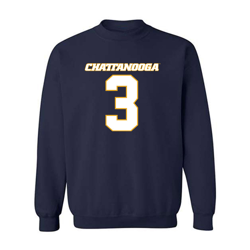 UTC - NCAA Football : Taylor Crumedy - Replica Shersey Crewneck Sweatshirt-0