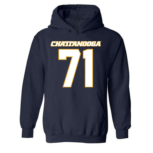 UTC - NCAA Football : Connor Coffman - Replica Shersey Hooded Sweatshirt-0
