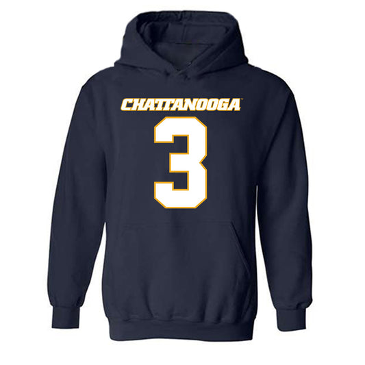 UTC - NCAA Football : Taylor Crumedy - Replica Shersey Hooded Sweatshirt-0