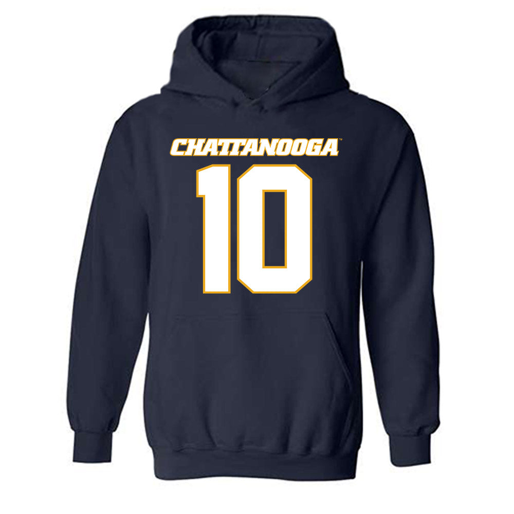 UTC - NCAA Football : Journey Wyche - Replica Shersey Hooded Sweatshirt