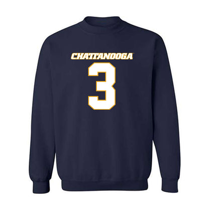 UTC - NCAA Football : Taylor Crumedy - Replica Shersey Crewneck Sweatshirt-0