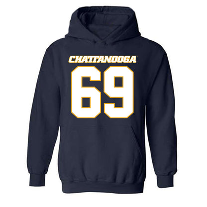 UTC - NCAA Football : Aidan Donald - Replica Shersey Hooded Sweatshirt