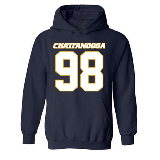 UTC - NCAA Football : David Stewart - Replica Shersey Hooded Sweatshirt-0
