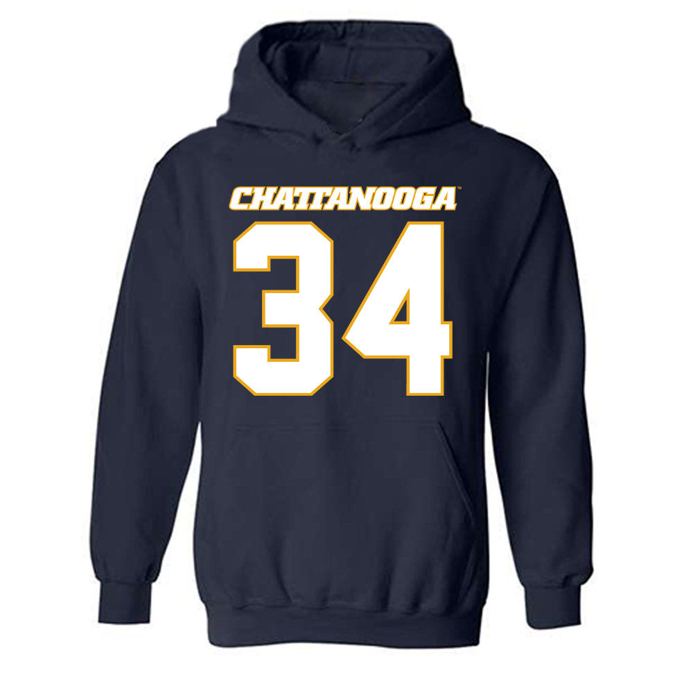 UTC - NCAA Football : Hudson Powell - Replica Shersey Hooded Sweatshirt-0