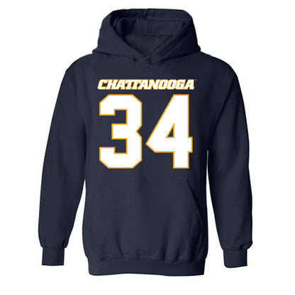 UTC - NCAA Football : Hudson Powell - Replica Shersey Hooded Sweatshirt-0