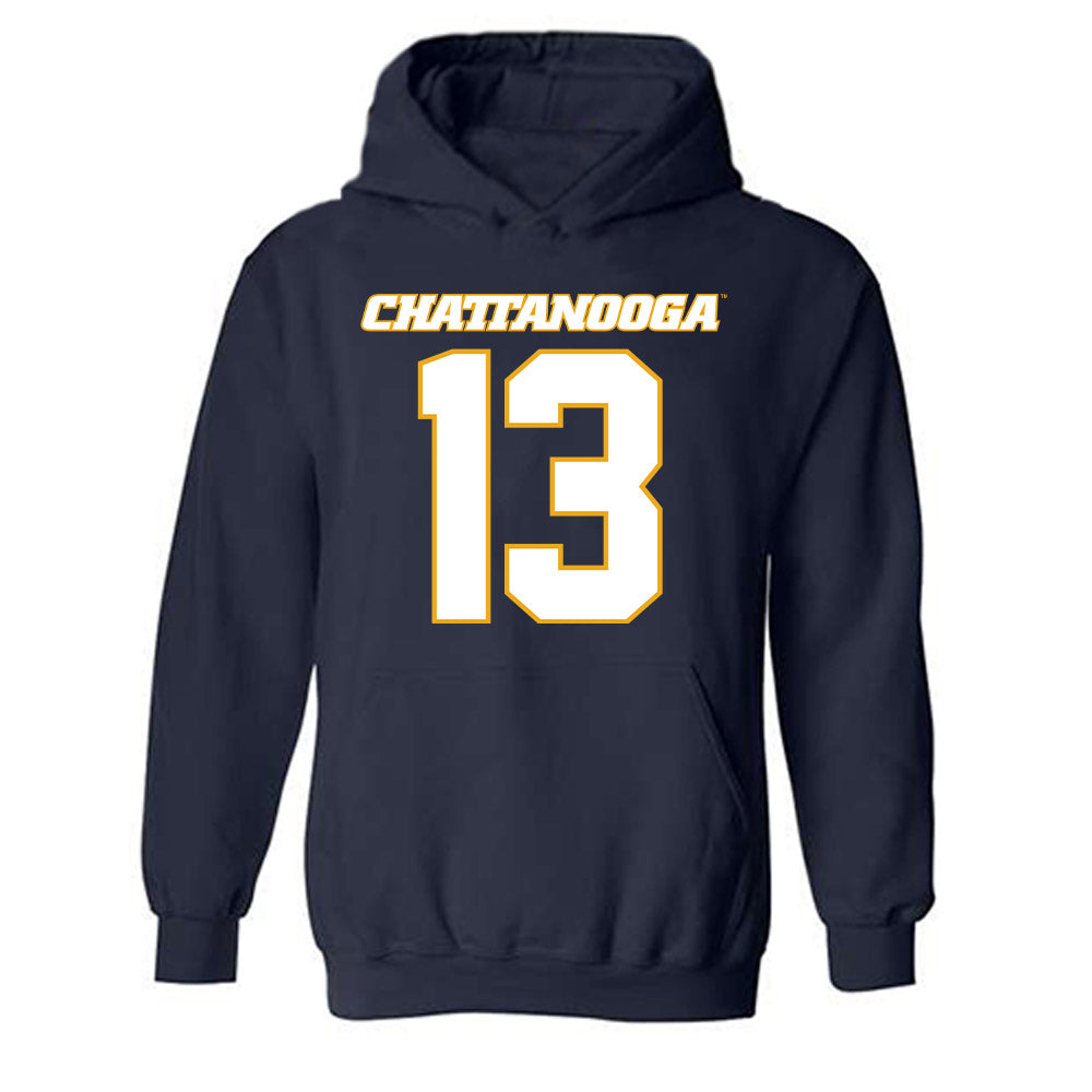 UTC - NCAA Football : Hudson Gray - Replica Shersey Hooded Sweatshirt