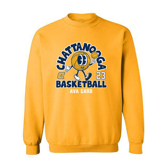 UTC - NCAA Women's Basketball : Ava Card - Fashion Shersey Crewneck Sweatshirt