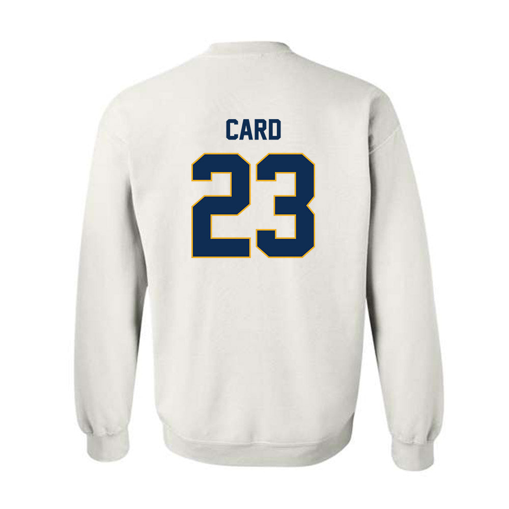 UTC - NCAA Women's Basketball : Ava Card - Replica Shersey Crewneck Sweatshirt