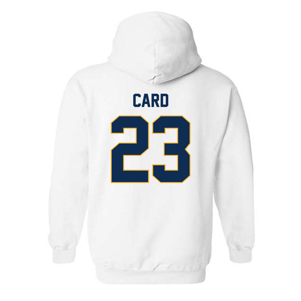 UTC - NCAA Women's Basketball : Ava Card - Replica Shersey Hooded Sweatshirt