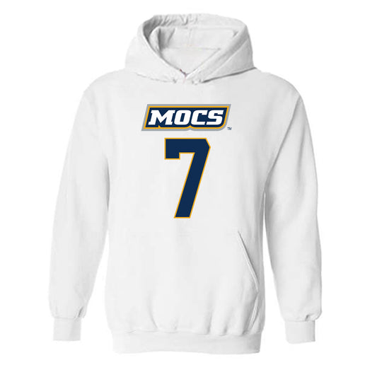 UTC - NCAA Men's Basketball : Sean Cusano - Replica Shersey Hooded Sweatshirt-0