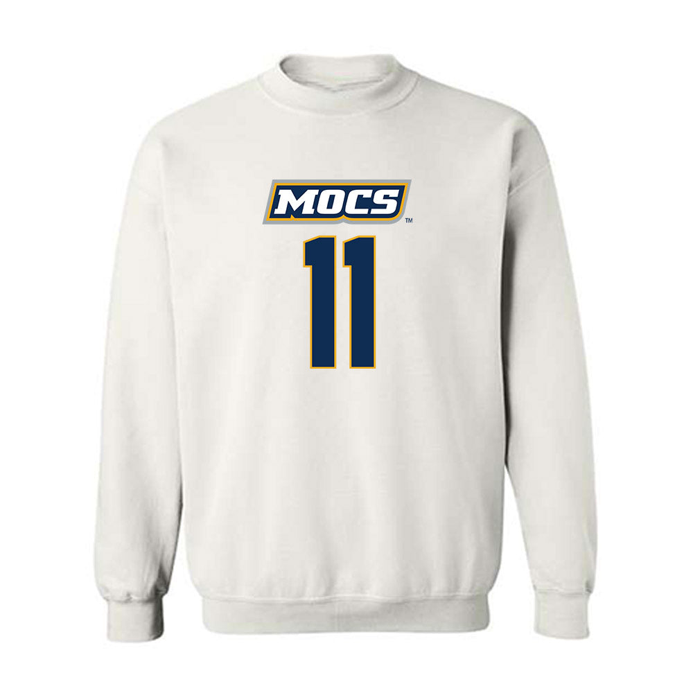 UTC - NCAA Women's Basketball : Caia Elisaldez - Replica Shersey Crewneck Sweatshirt-0