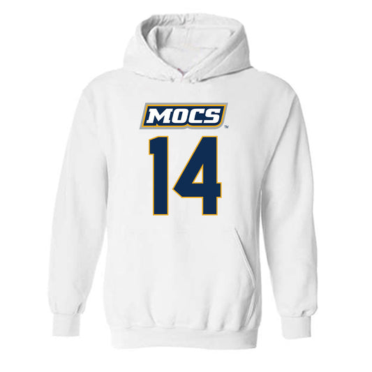 UTC - NCAA Women's Basketball : Izzy McPherson - Replica Shersey Hooded Sweatshirt