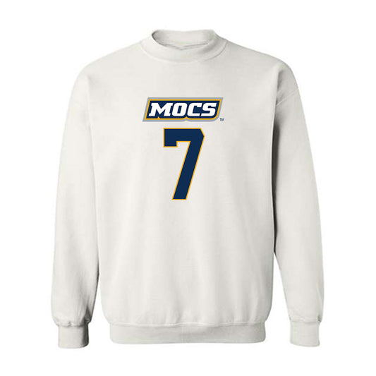 UTC - NCAA Men's Basketball : Sean Cusano - Replica Shersey Crewneck Sweatshirt-0