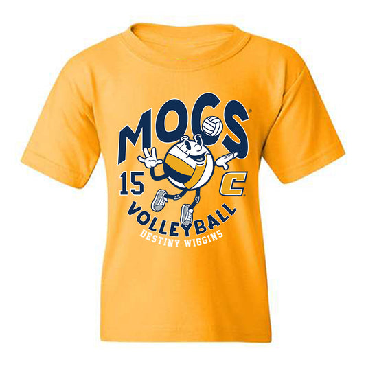 UTC - NCAA Women's Volleyball : Destiny Wiggins - Fashion Shersey Youth T-Shirt-0