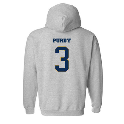  - NCAA Softball : jayce purdy - Replica Shersey Hooded Sweatshirt-1