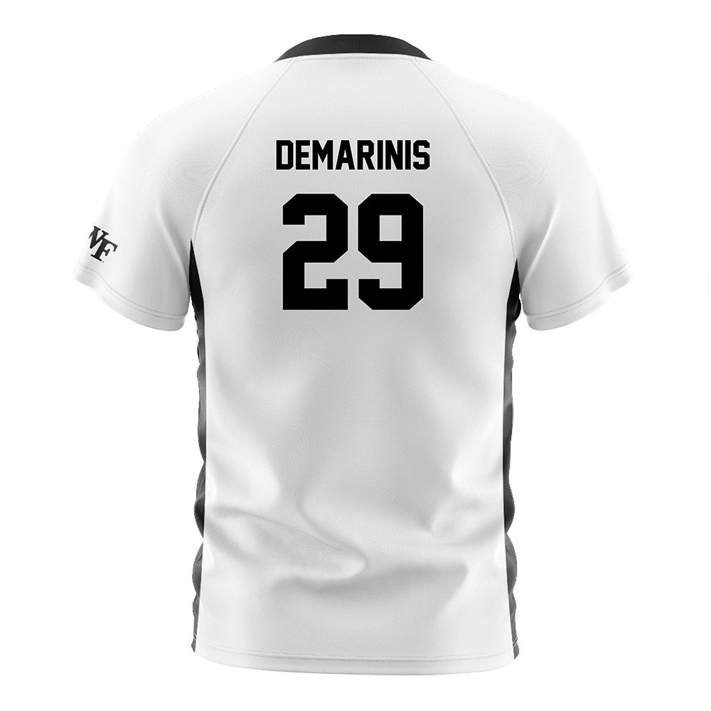 Wake Forest - NCAA Women's Soccer : Olivia DeMarinis - White Soccer Jersey