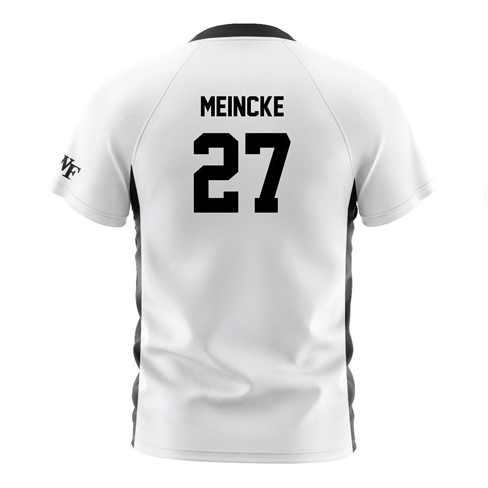 Wake Forest - NCAA Women's Soccer : Alicia Meincke - White Soccer Jersey-1