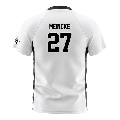 Wake Forest - NCAA Women's Soccer : Alicia Meincke - White Soccer Jersey-1