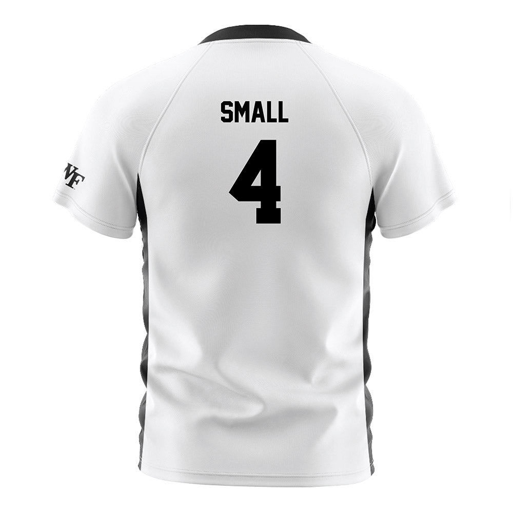 Wake Forest - NCAA Women's Soccer : Nikayla Small - White Soccer Jersey