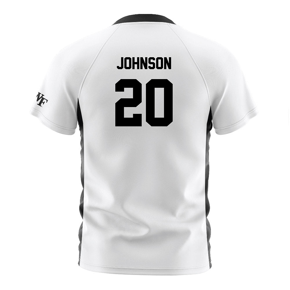 Wake Forest - NCAA Women's Soccer : Hannah Johnson - White Soccer Jersey