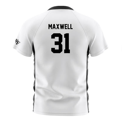 Wake Forest - NCAA Women's Soccer : Kylie Maxwell - White Soccer Jersey-1